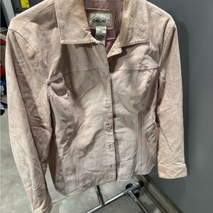 Cherokee Light Pink Suede Jacket